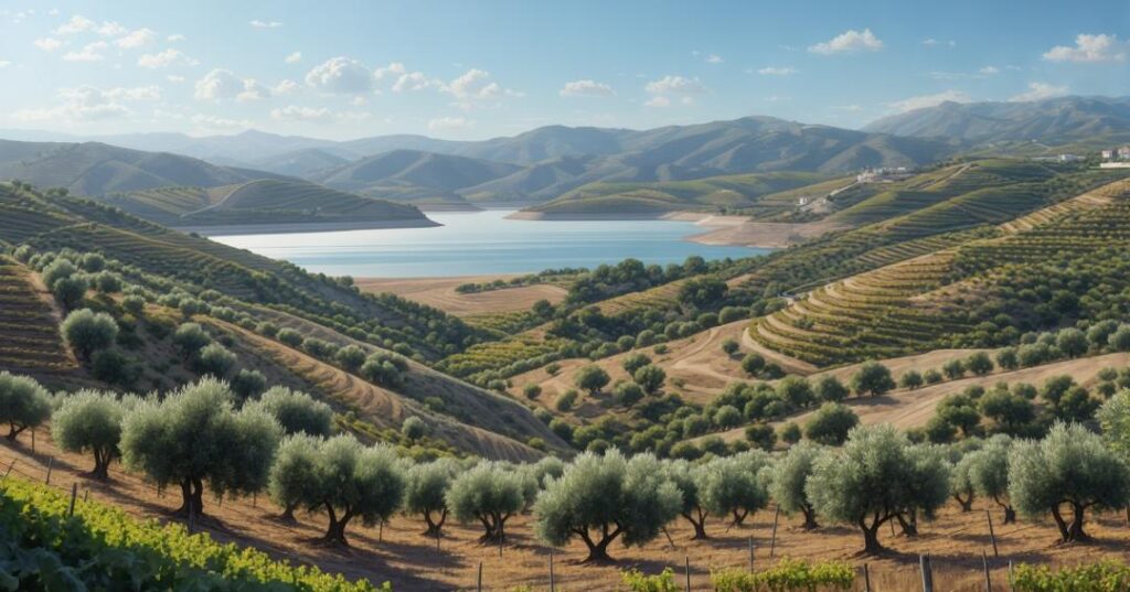 De Málaga al Pantano la Viñuela